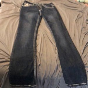 Miss Chic USA blue jeans size 9
